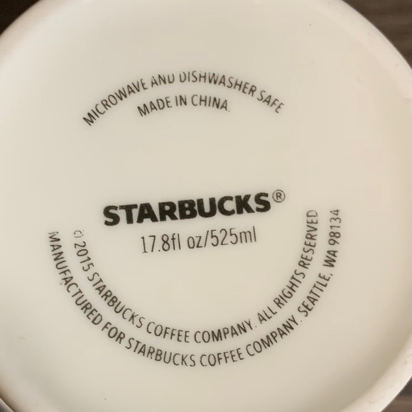 Starbucks coffee mug pine trees, 2015 great gift! New - Picture 9 of 9